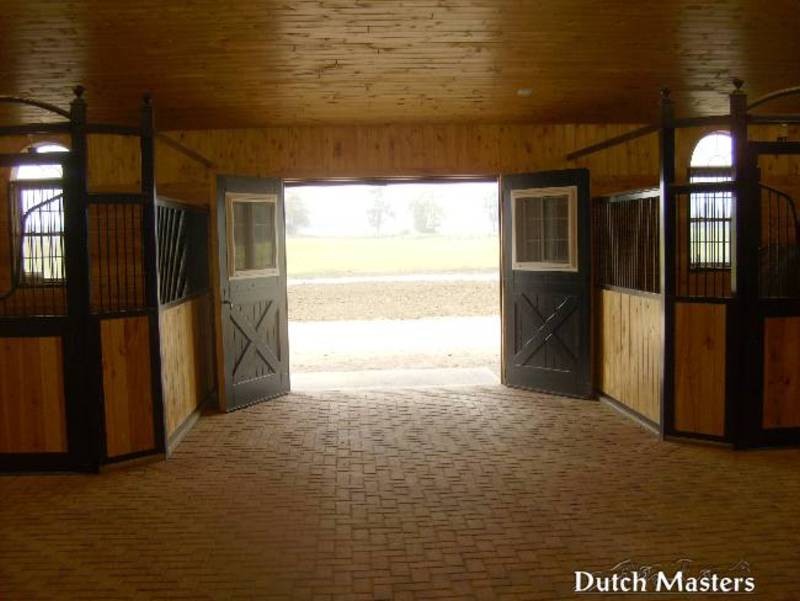 horse barns